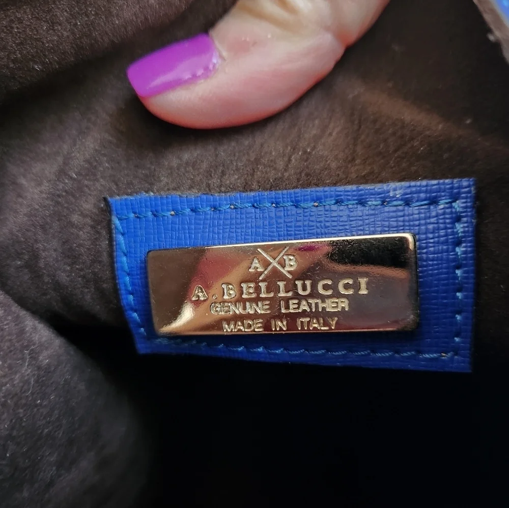 Elegant Blue Handbag from A. BELLUCCI - Picture 13 of 13